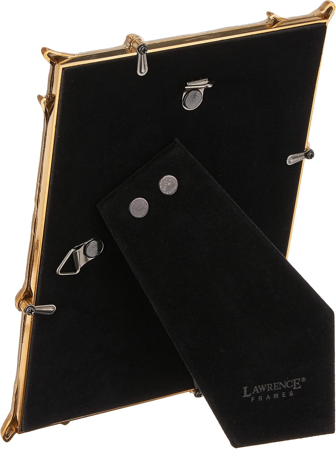 Lawrence Frames 712557 5x7 Gold Metal Natural Branch Design Picture Frame - Image 2