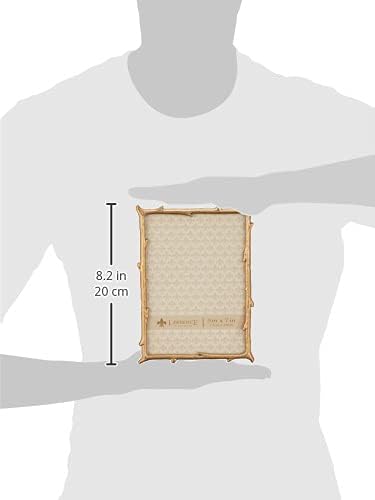 Lawrence Frames 712557 5x7 Gold Metal Natural Branch Design Picture Frame - Image 4
